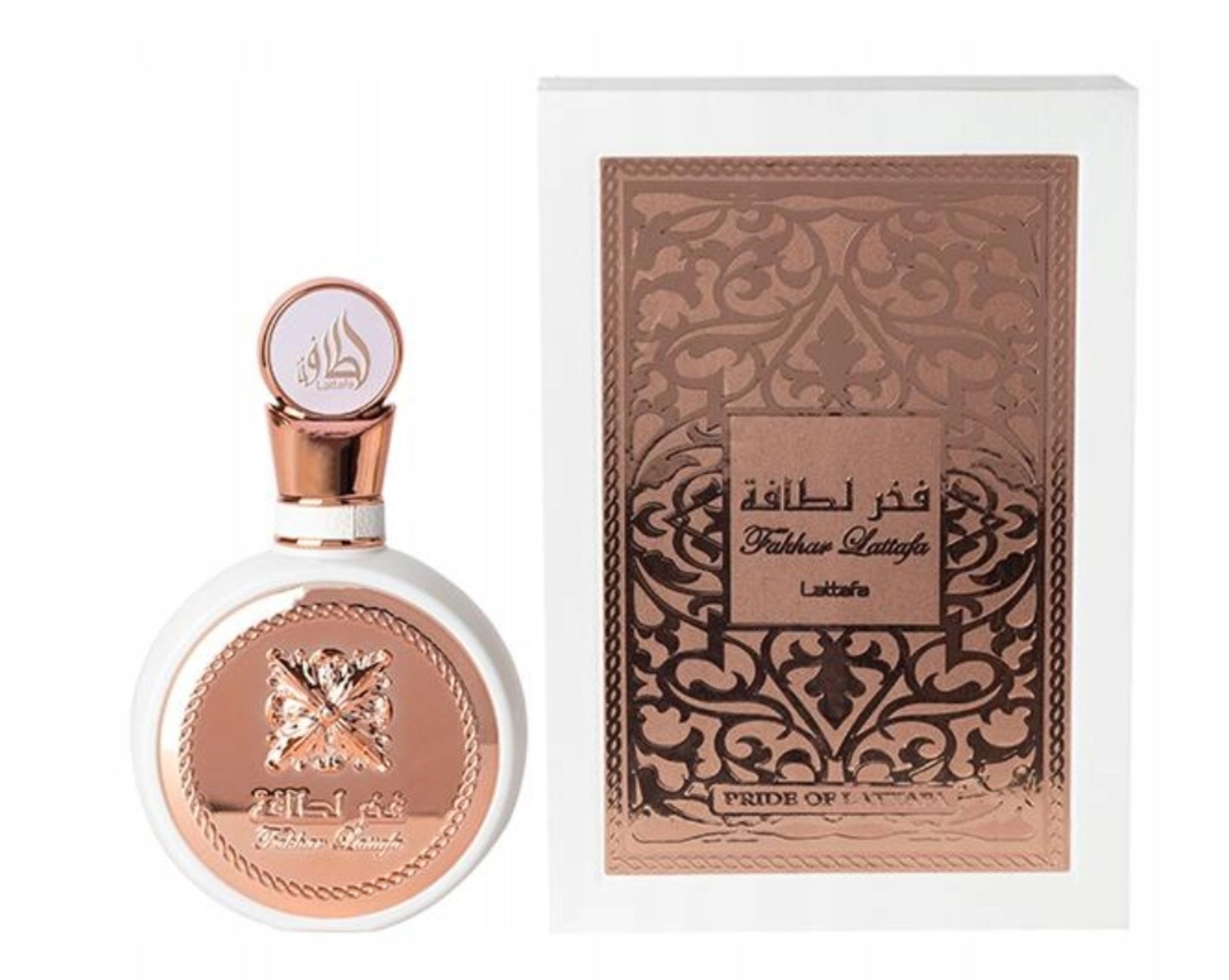 LATTAFA FAKHAR ROSE FEMME EDP 100 ML – ORIENTAL FLORAL FRAGRANCE FOR WOMEN Packaging status original