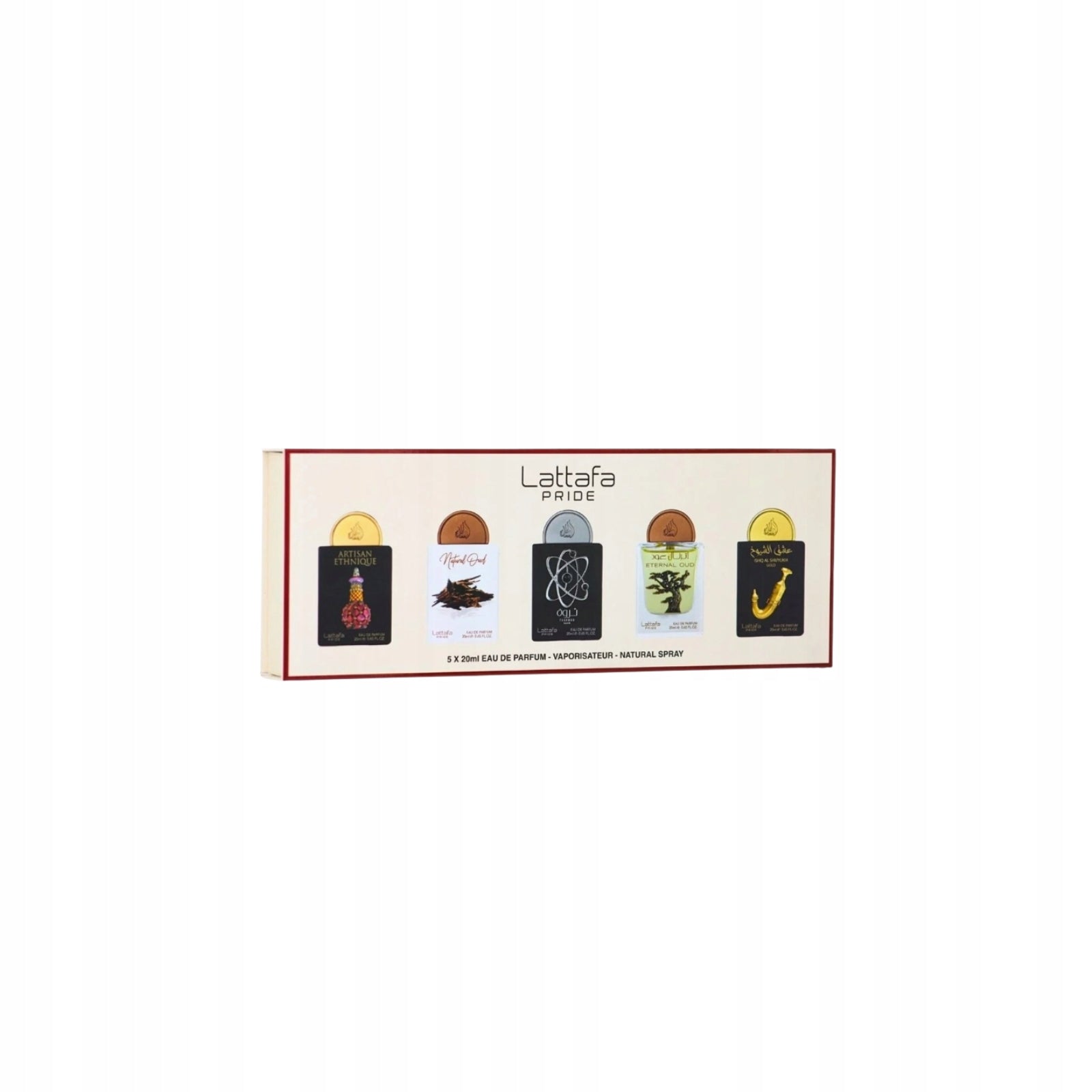 LATTAFA Pride Collection No.2 set of perfumed waters 5x20ml Manufacturer code PERFUMY LATTAFA YARA COLLECTION 4X25 ML