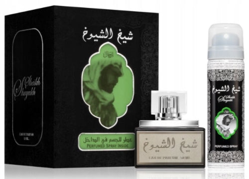 LATTAFA Sheikh Al Shuyukh 50ml EDP + DEODORANT * ARABIC PERFUME FOR MEN