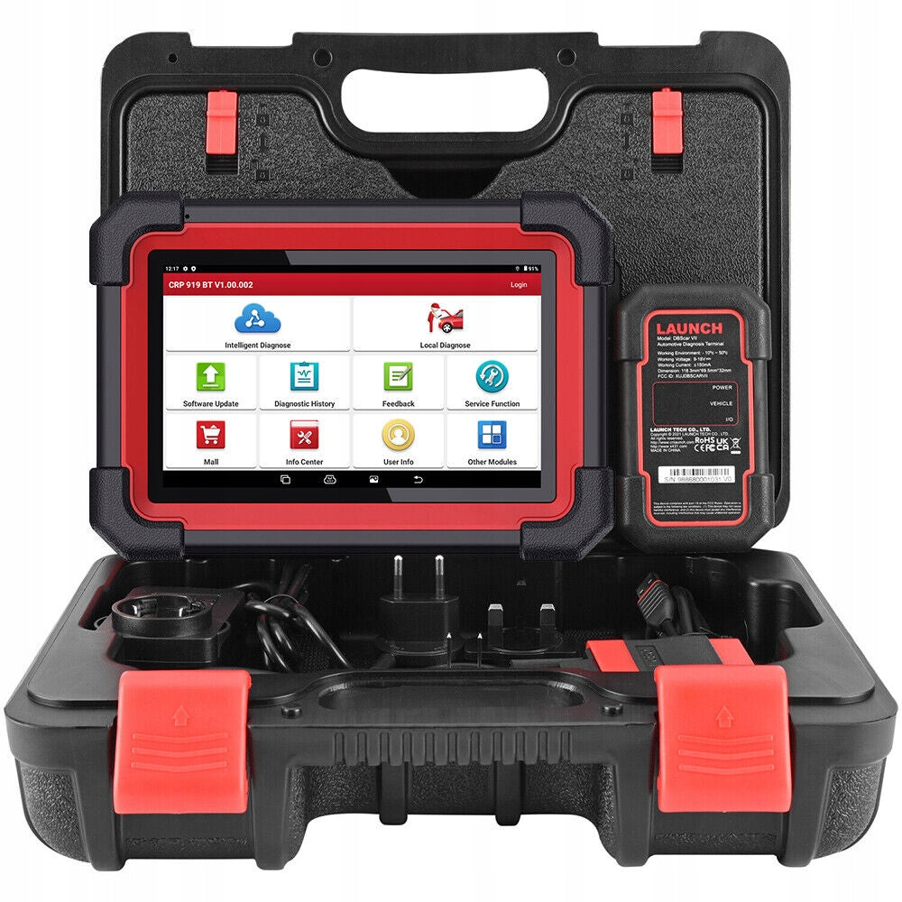 LAUNCH CRP 919E BT CANFD OBD2 Diagnostic Tester TABLET J.PL DEALER Manufacturer code CRP919MAX