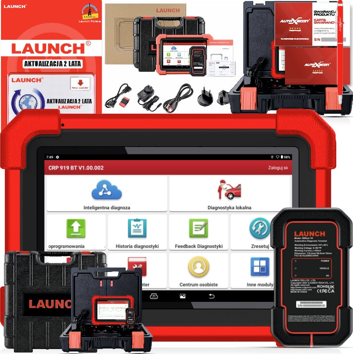LAUNCH CRP919 X BT VERSION X RED PRO 2026 Manufacturer code 919xbt