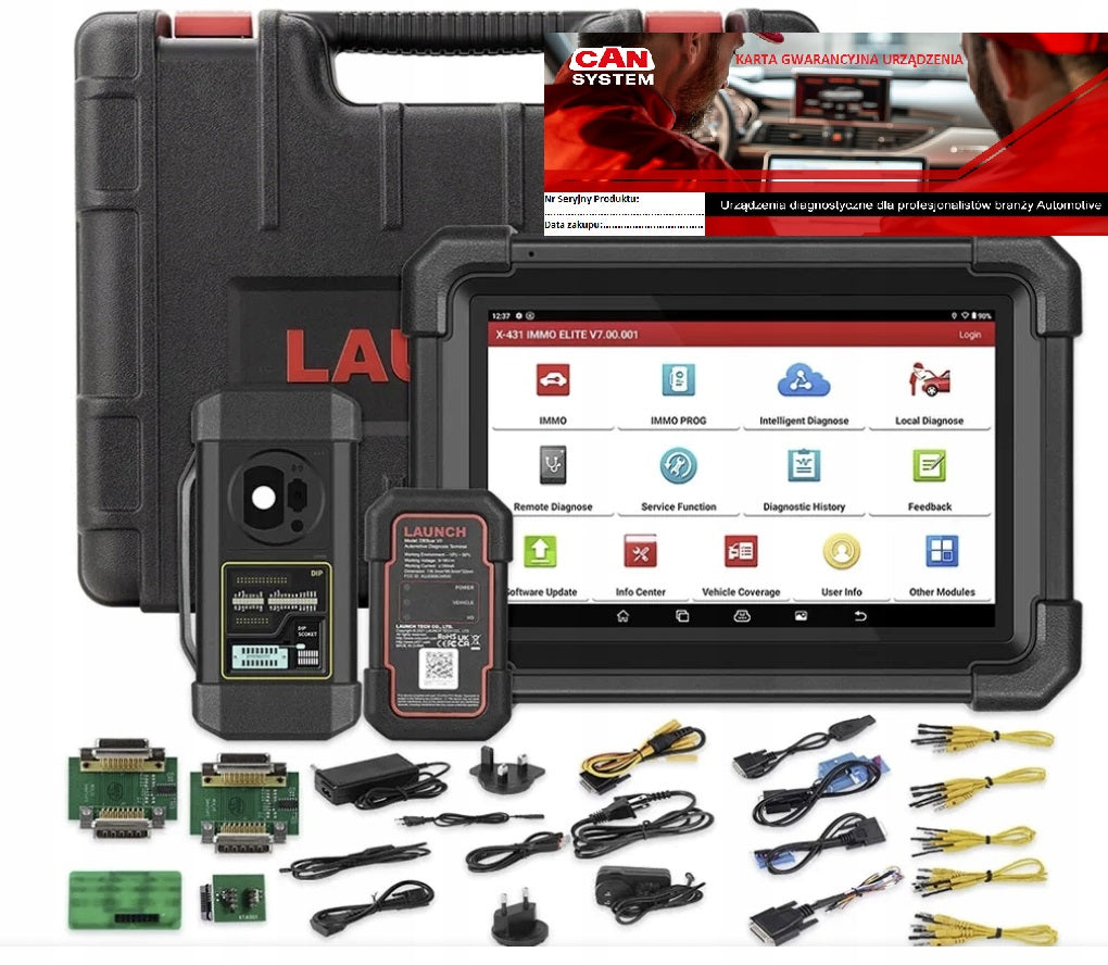 LAUNCH X431 IMMO ELITE + PROGRAMMER XPROG KEYS 2025 Dealer