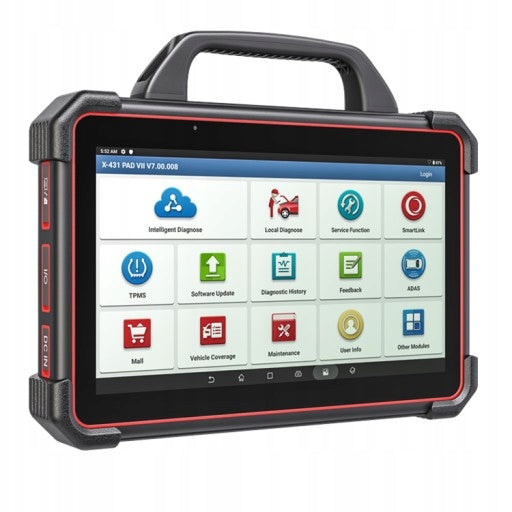 LAUNCH X431 PAD 7 ELITE 2025 SMARTLINK J2534 10-inch PASS THRU DEALER PL Manufacturer code Launch X-431 PAD 7 ELITE