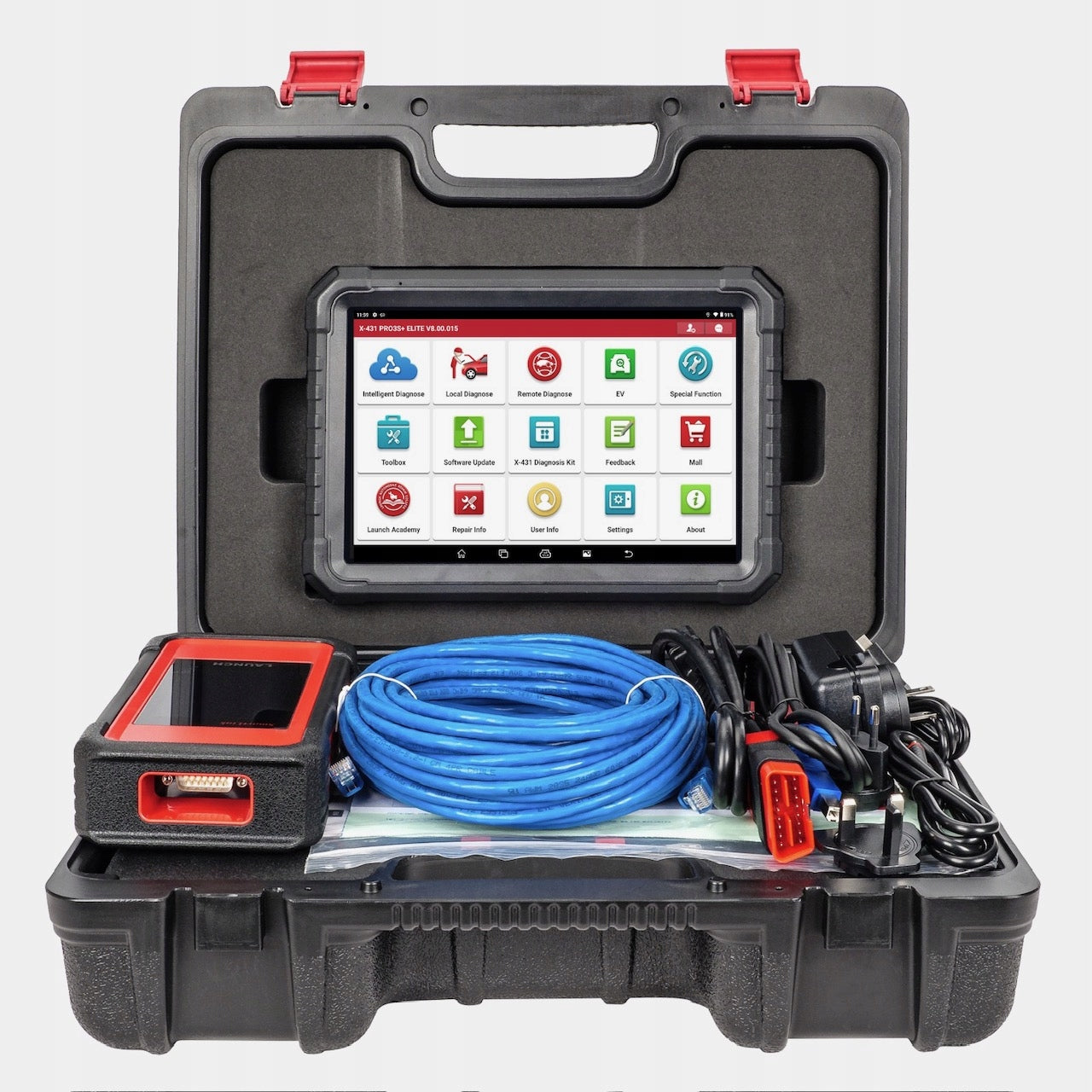 LAUNCH X431 PRO3S + ELITE SMARTLINK C PASS THRU J2534 DEALER Poland Manufacturer code SKANER INTERFEJS KOMPUTER OBD2 J2534 X431 SGW