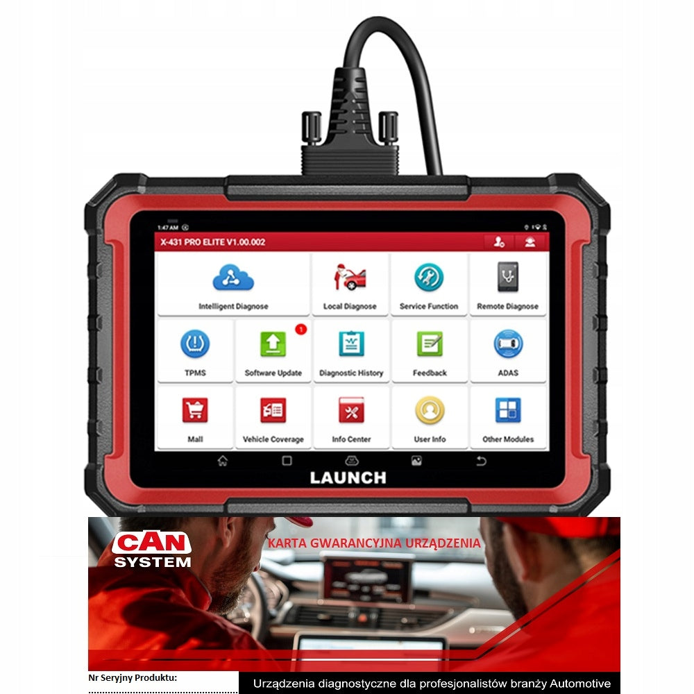 LAUNCH X431 Pro ELITE 2026 CanFD DoIP 8-inch Diagnostic Scan Tool Brand Launch