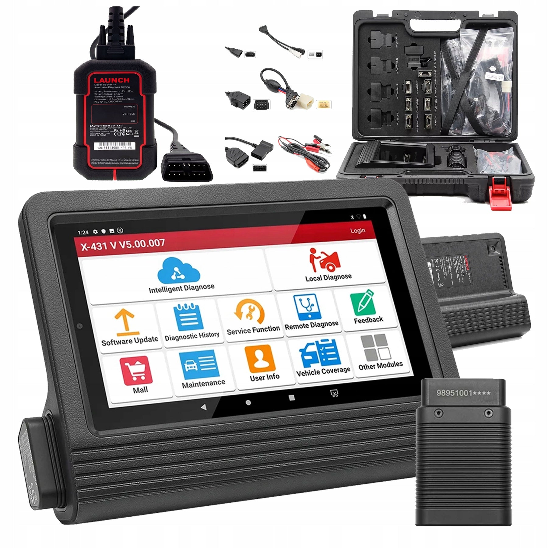 LAUNCH X431 Pro V 5.0 PROFESSIONAL CAN FD New Model 2026 Polish Brand Launch