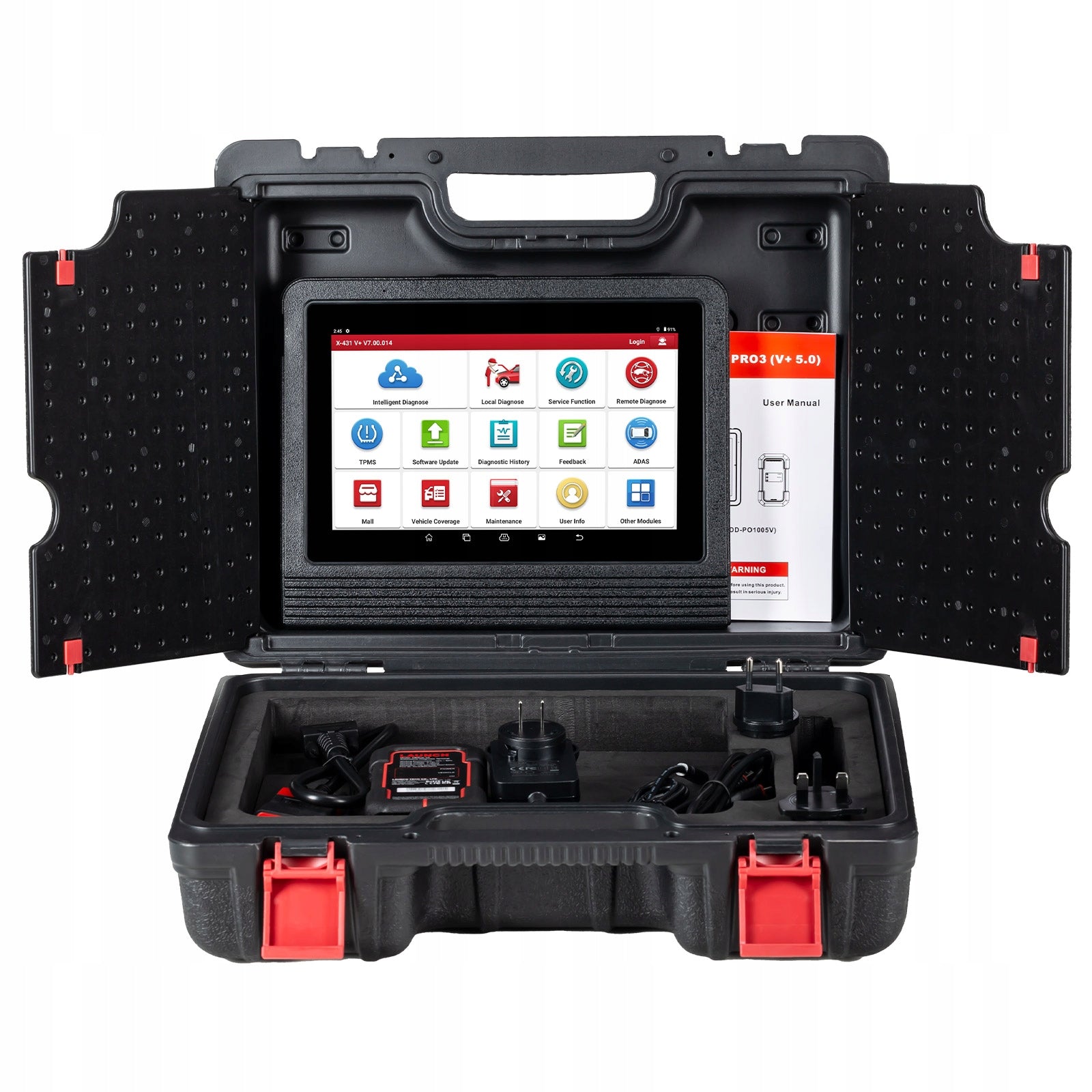 LAUNCH X431 Pro3 V+ V5.0 10 inches CanFD DoiP + CABLES MODEL 2026 POLAND Manufacturer code LAUNCH X431 PRO3 V+ 5.0