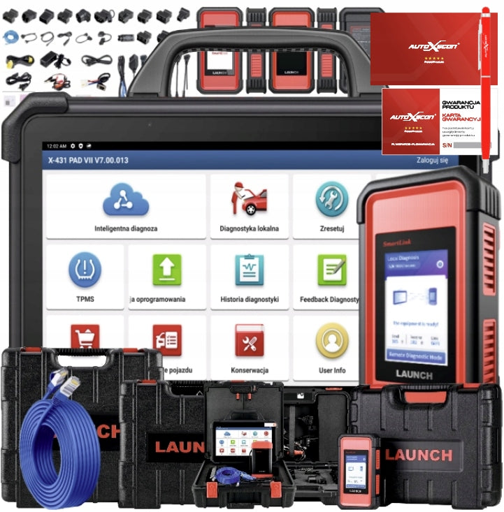LAUNCH x431PAD VII DOiP ONLINE FLASH PROGRAMMING EAN (GTIN) 6927135002775