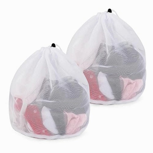 LAUNDRY BAGS MESH 2 PIECES 40X50 CM FOR CHILDREN'S UNDERWEAR for home