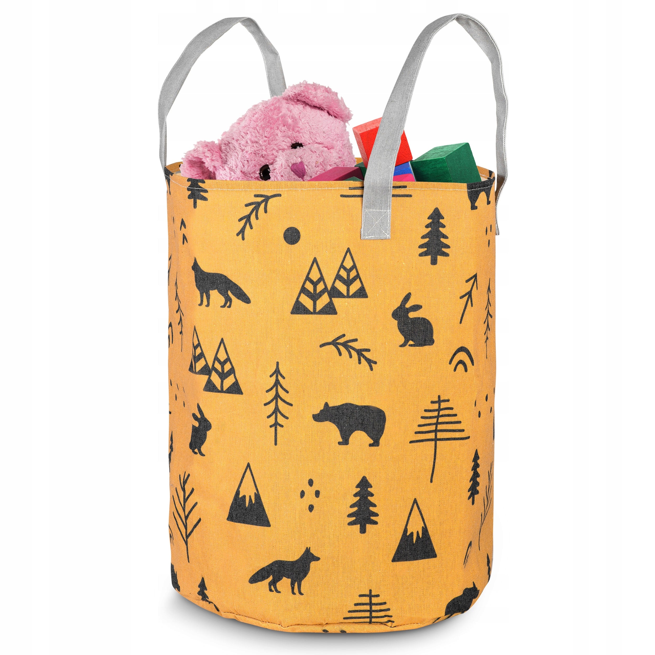 LAUNDRY BASKET ACCESSORIES TOYS BAG LARGE ROOMY STRONG NUKIDO Brand Nukido