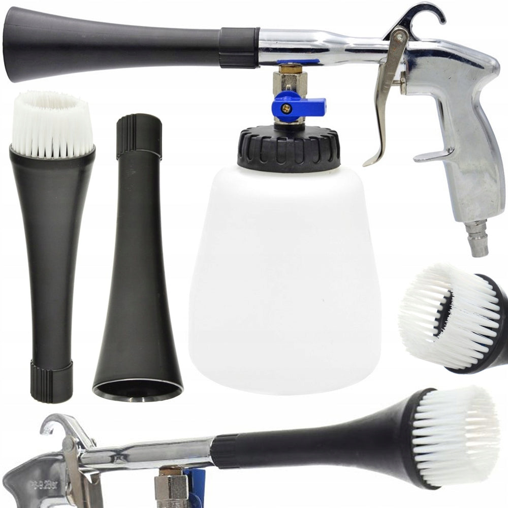 LAUNDRY GUN CLEANING UPHOLSTERY PNEUMANTICAL WASHING + BRUSH Manufacturer Kraft&Dele