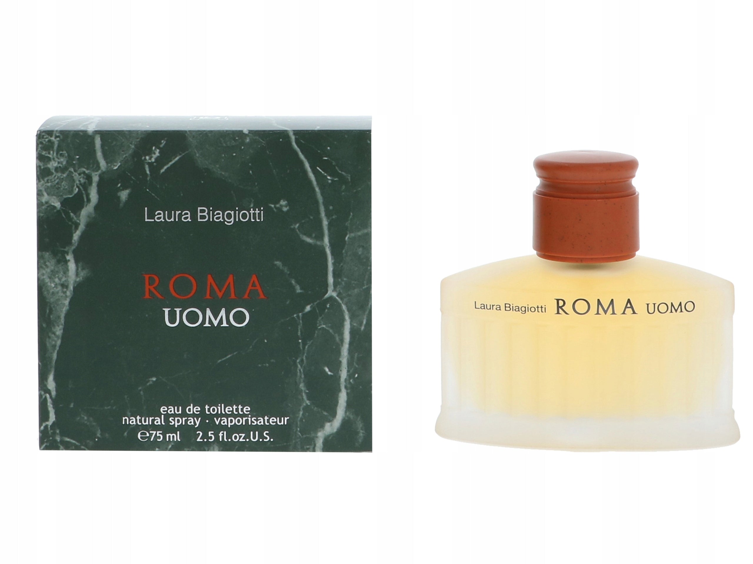 LAURA BIAGIOTTI Roma Uomo EDT eau de toilette for men perfume 75ml Brand Laura Biagiotti
