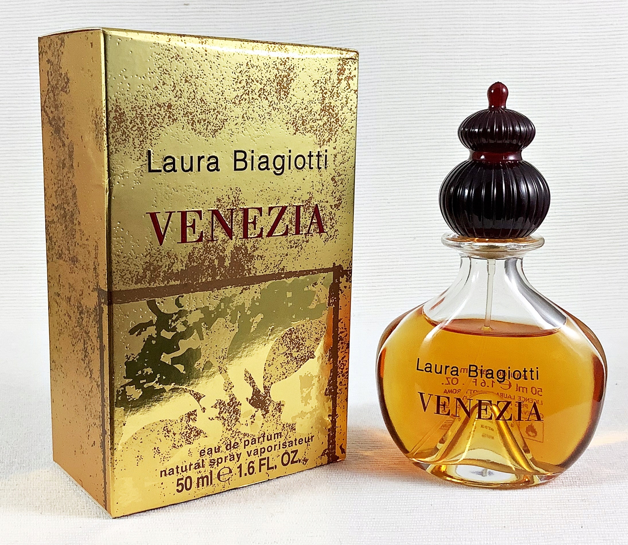 LAURA BIAGIOTTI VENEZIA 50 ML EAU DE PARFUM UNIQUE Packaging status original