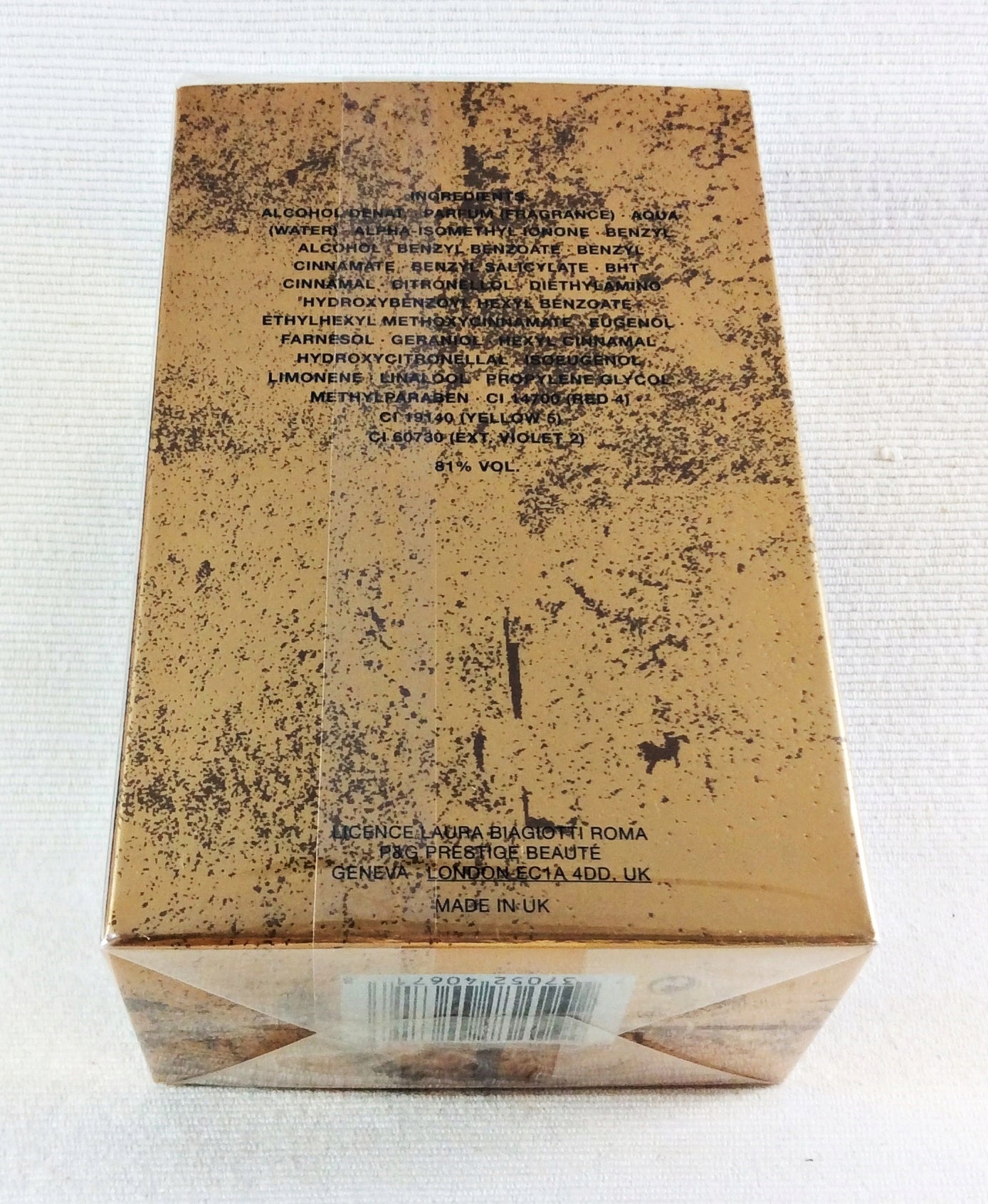 LAURA BIAGIOTTI VENEZIA 75 ML EAU DE PARFUM UNIQUE Manufacturer code 3348900142312