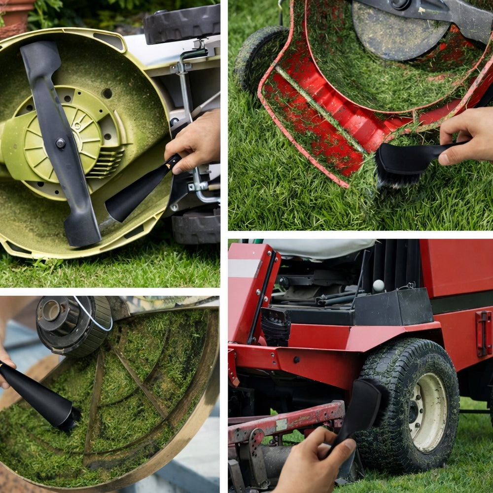 LAWN MOWER CLEANING KIT BRUSH GRASS SCRAPER TOOL Manufacturer code ZESTAW DO CZYSZCZENIA KOSIARKI NARZĘDZIA P031