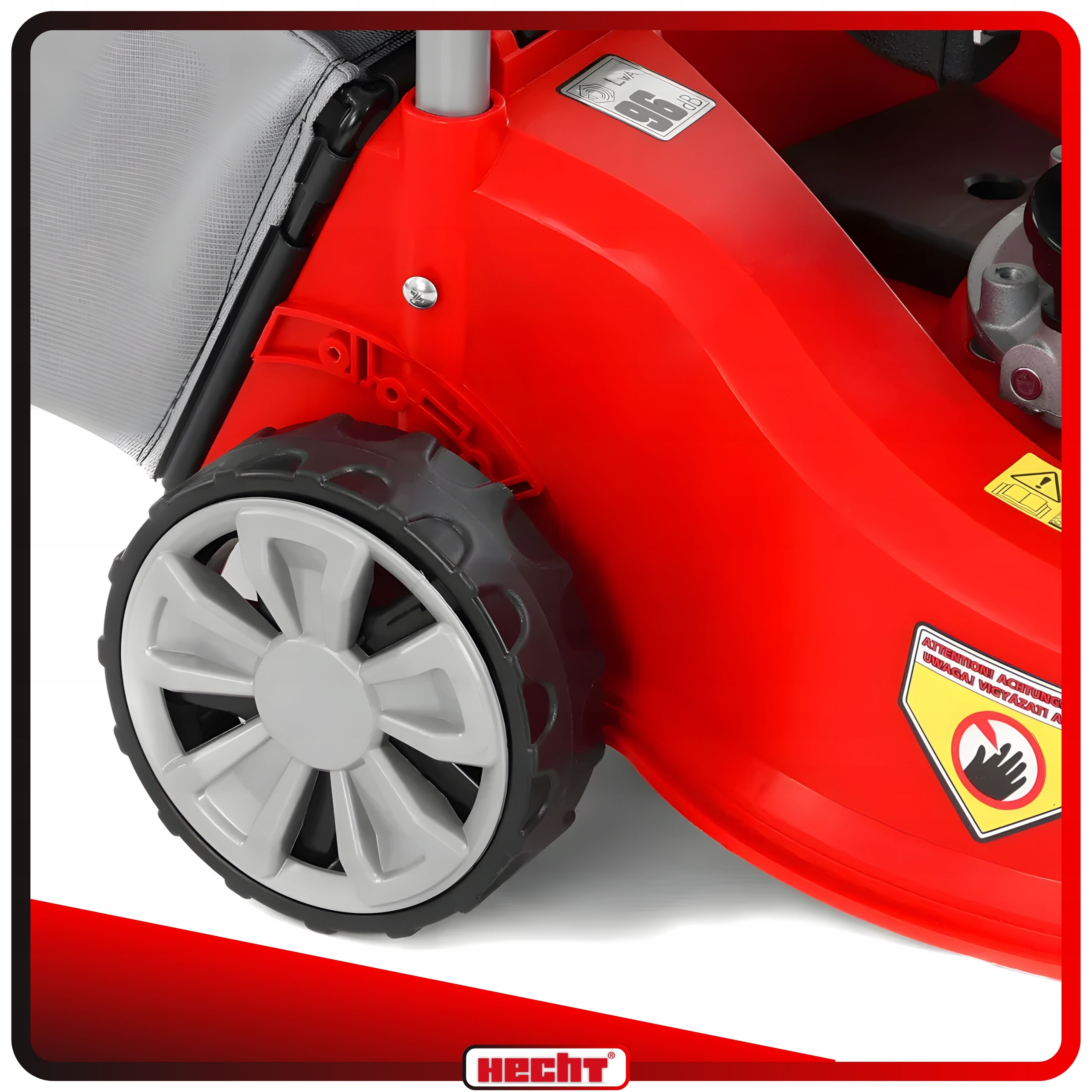 LAWN MOWER HECHT5408 LIGHT STRONG BASKET 45L MULCHING 40CM Model 5408