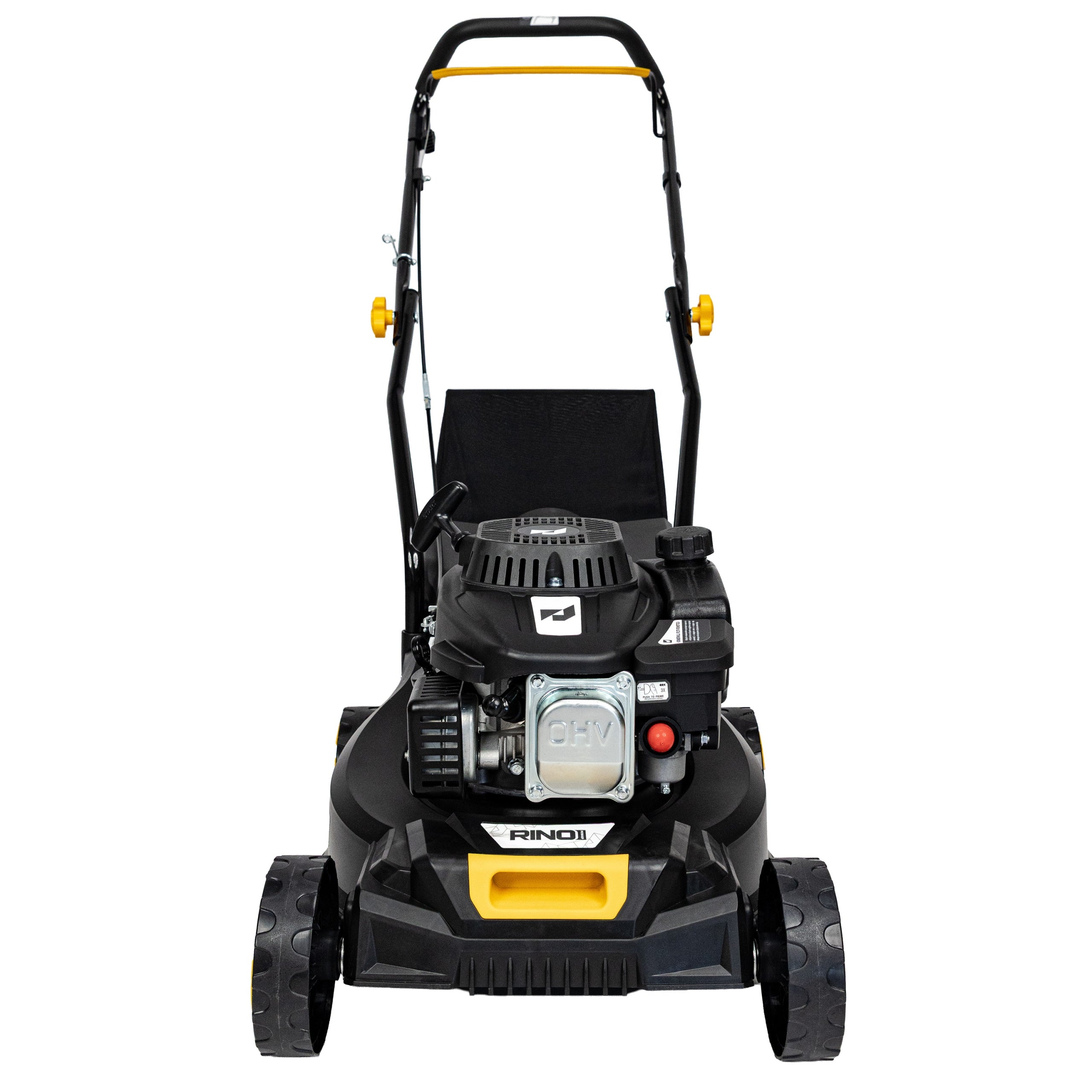 LAWN MOWER WITHOUT DRIVE 125CC 3 KM LARGE BASKET 45L 41CM RINO Basket capacity 45 l