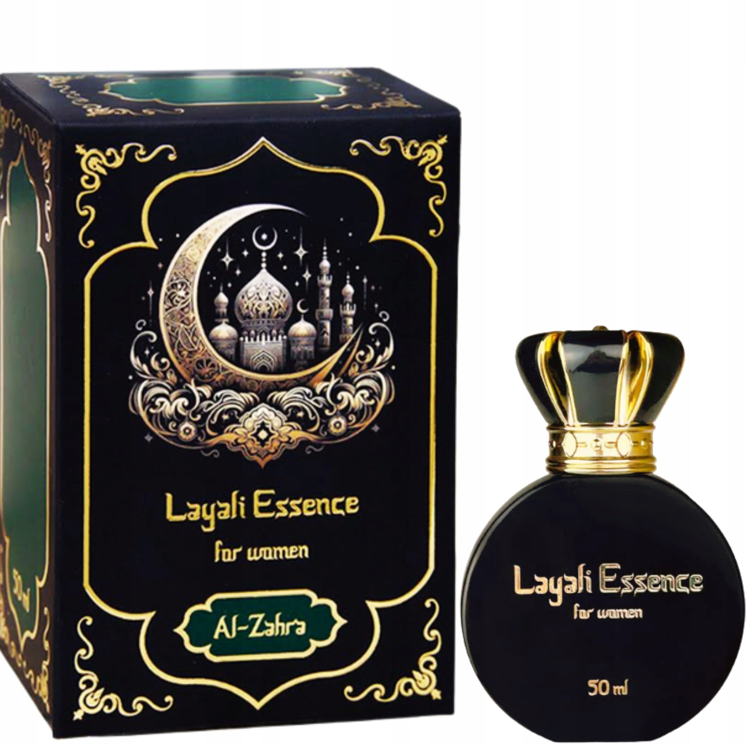 LAYALI ESSENCE AL-ZAHRA PERFUME ARABIC WOMEN ORIENTAL ORIGINAL NOTES Packaging status original