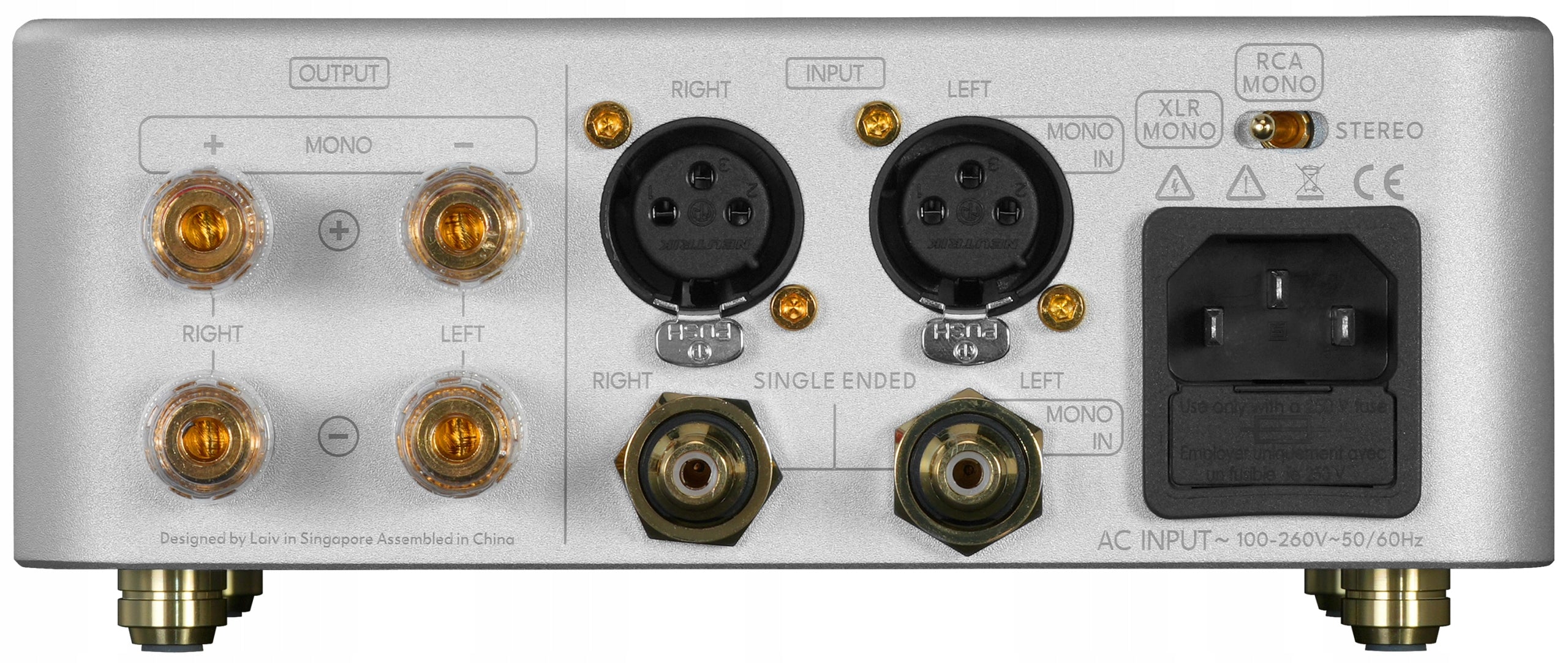 LAiV Crescendo CHORUS (Silver / Silver) - Amplifier / Power Tip Packaging status original
