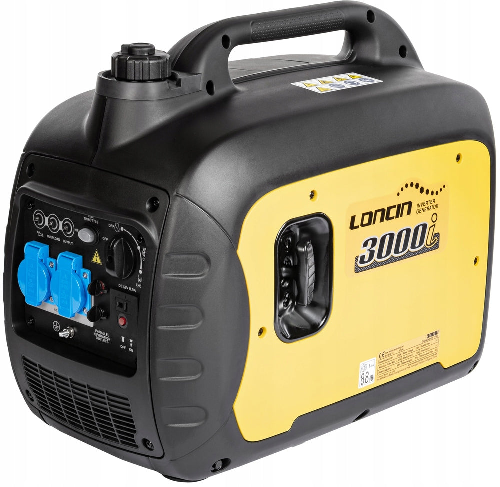 LC3000i LONCIN Generator set 2,5kW Inverter - Ideal for camping Packaging status original