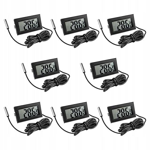 LCD DIGITAL THERMOMETER FOR WINE MILK MEAT SET OF 8 PCS FOR HOME GIFT