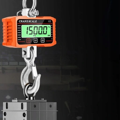 LCD INDUSTRIAL SUSPENDED HOOK SCALE UP TO 2000 kg + Remote control Brand no brand