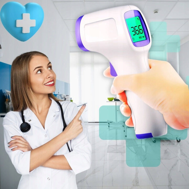 LCD INFRARED NON-CONTACT THERMOMETER ELECTRONIC HIGHLY ACCURATE 1sec EAN (GTIN) 5905316905238