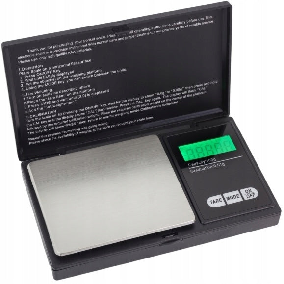 LCD Jewelry Scale Accuracy 0,01g Electronic Pocket Precision