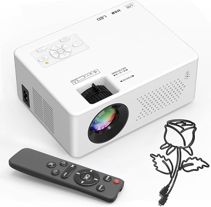 LCD Projector Puxinat Projector White