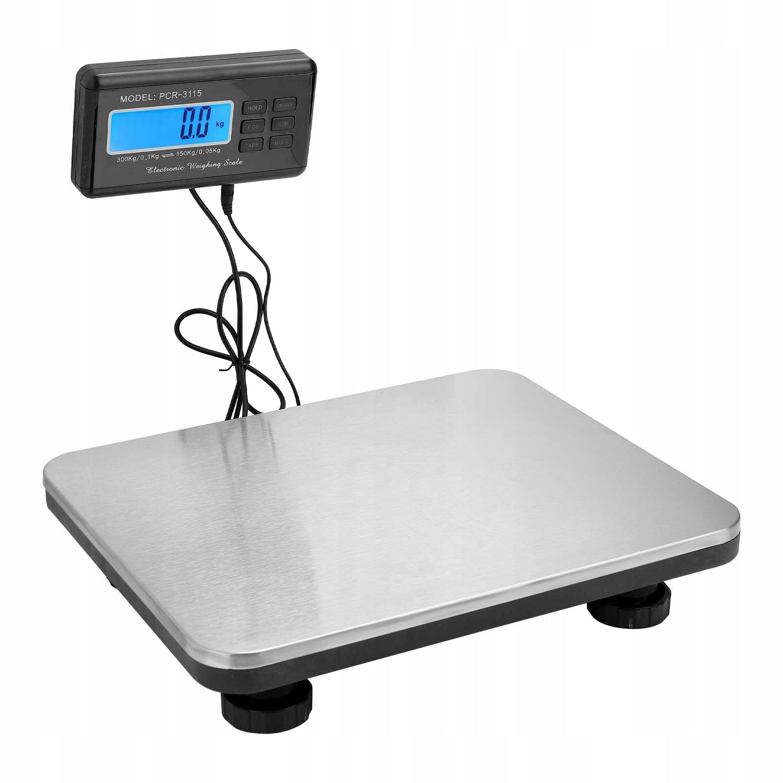 LCD WAREHOUSE SCALE SHOP INDUSTRIAL ELECTRONIC PLATFORM 300KG Packaging status original