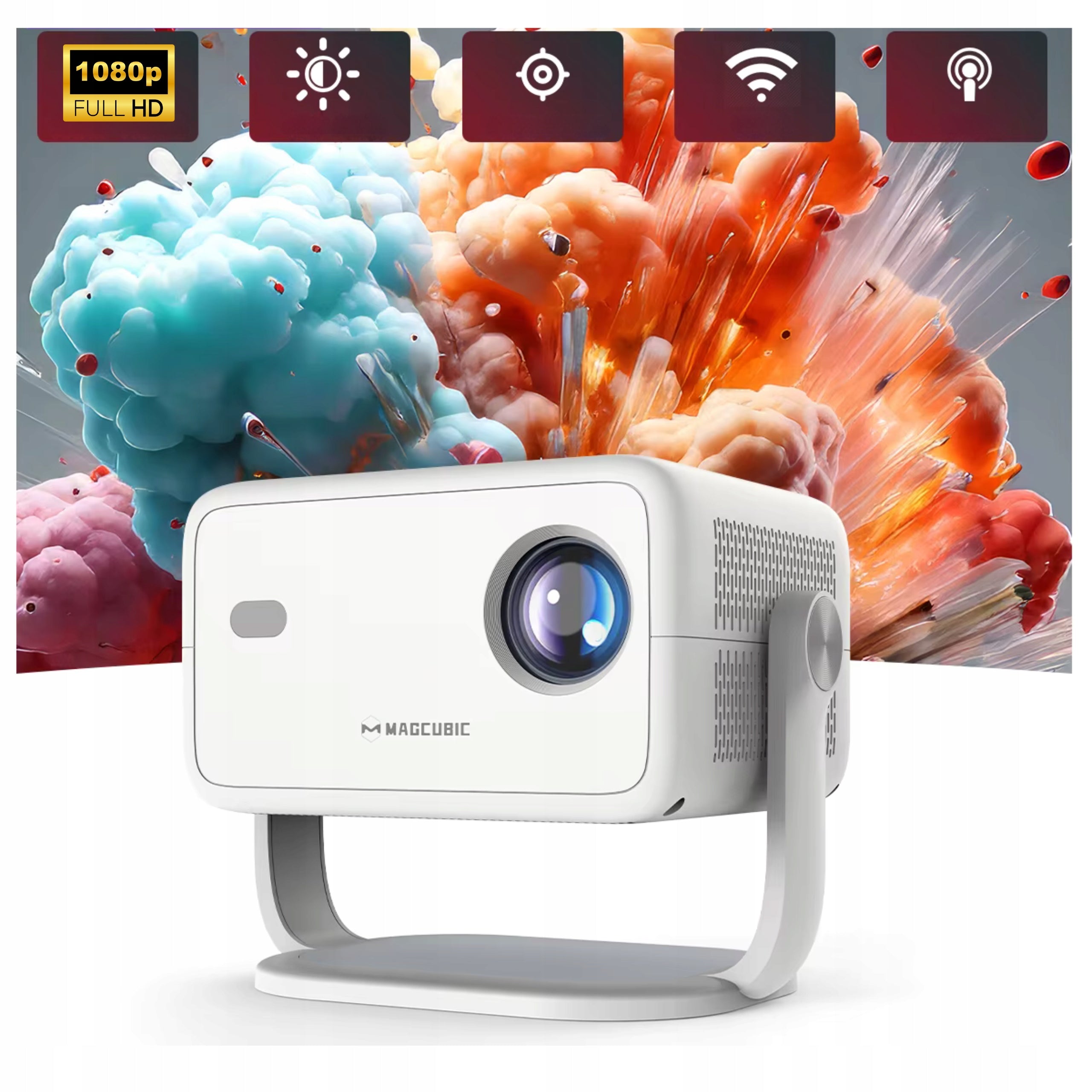 LCD projector Magcubic L018 1080p 650ANSI white Packaging status original