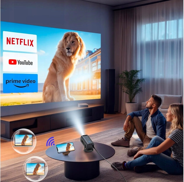 LCD projector Polocsh P6 projector 4k black Manufacturer code projektor 4k