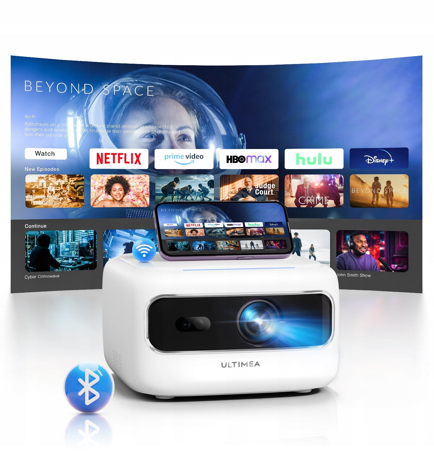 LCD projector Ultimea Apollo P10 white