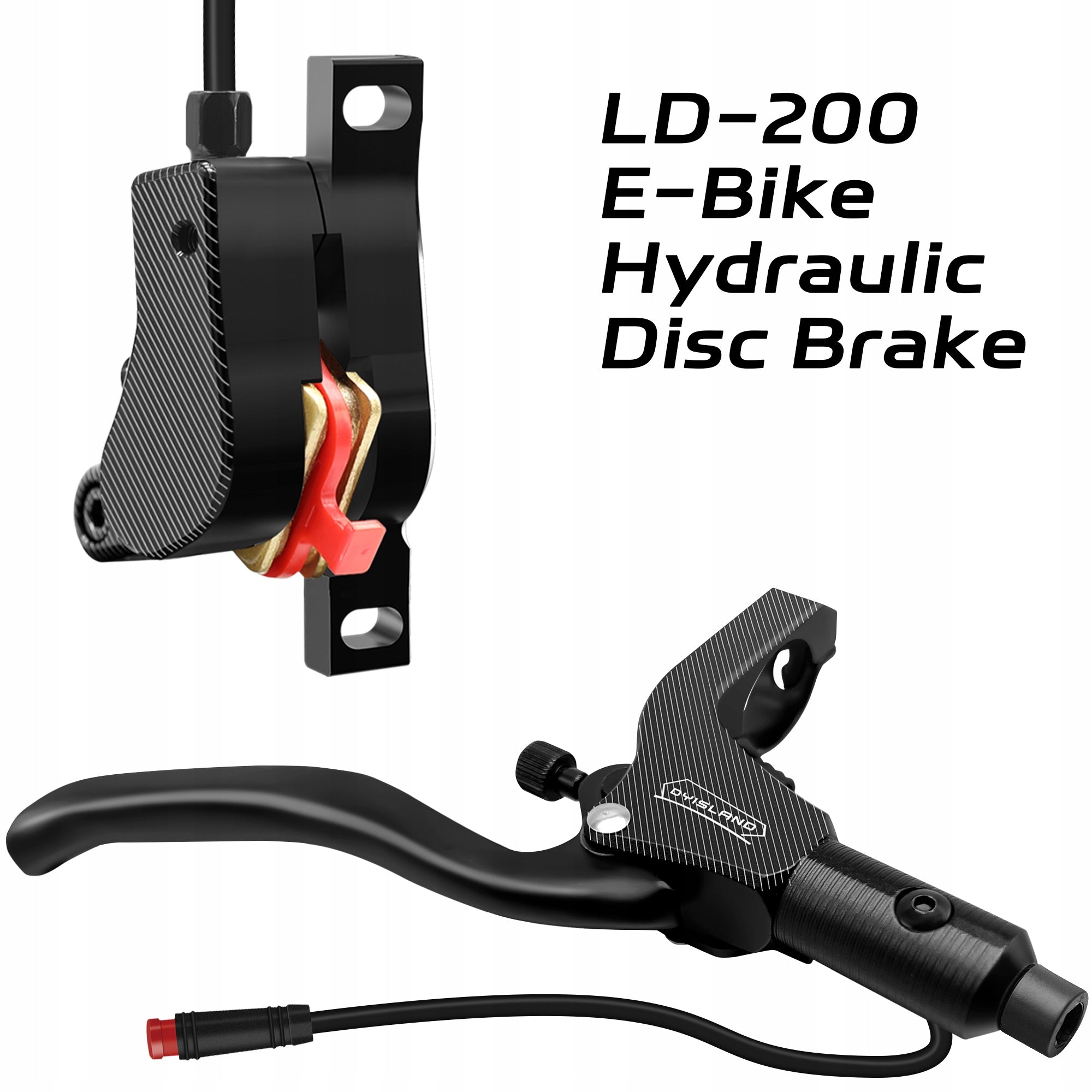 LD200 electric bike Hydraulic Disc Brake Set 2Piston E-Bike Brake Manufacturer code LD-200