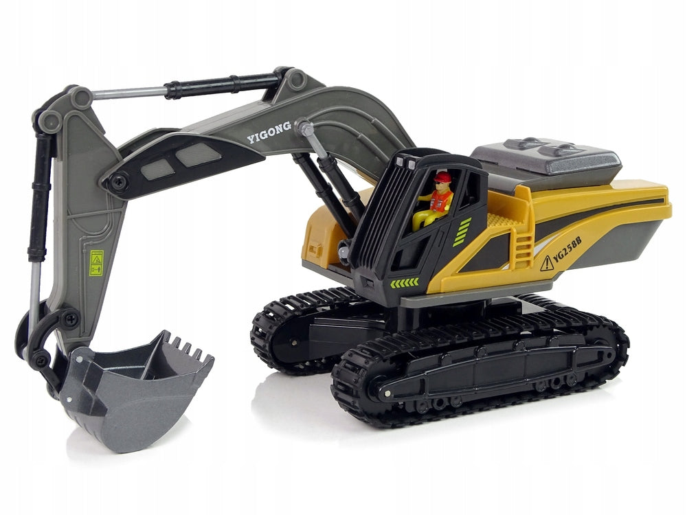 LEANToys 12573 Remote Controlled Tracked Excavator Brand LEAN Toys