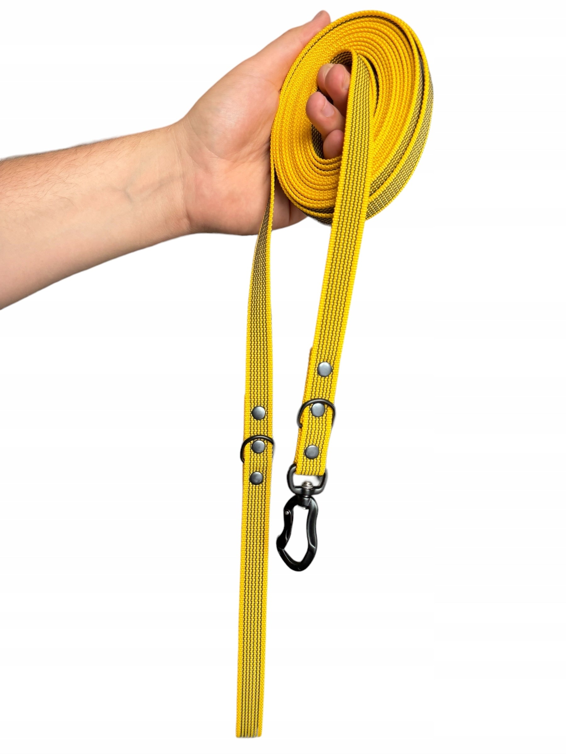 LEASH CORD CITY LUNGE RUBBERIZED DURABLE STRONG NON-SLIP 3M 20MM EAN (GTIN) 5906438515107