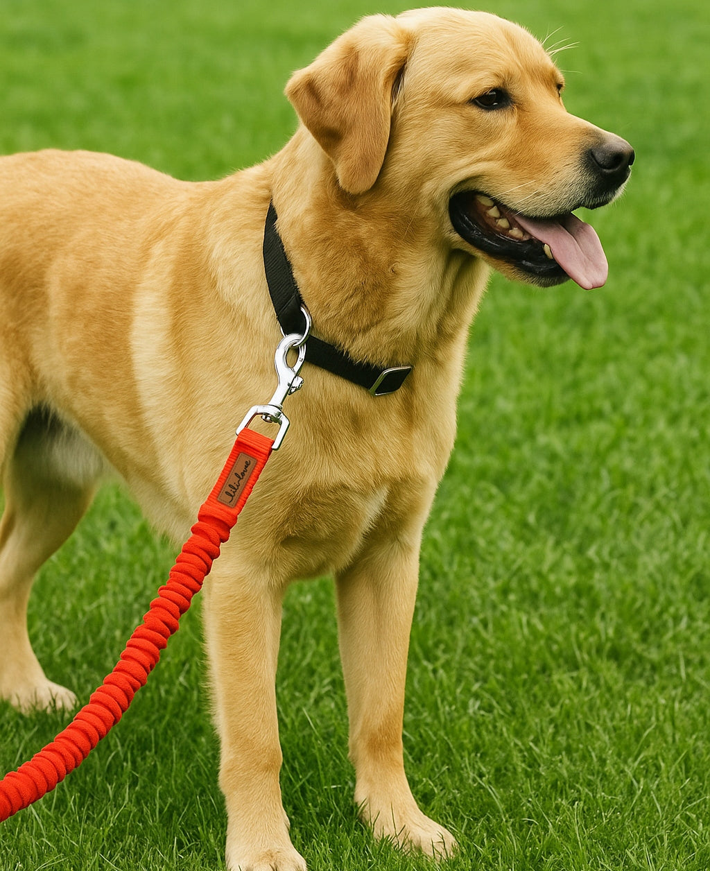 LEASH ELASTIC SHOCK ABSORBER FOR TRAINING LEASH FOR JERKY DOG STRONG Maximum leash length 0.9 m