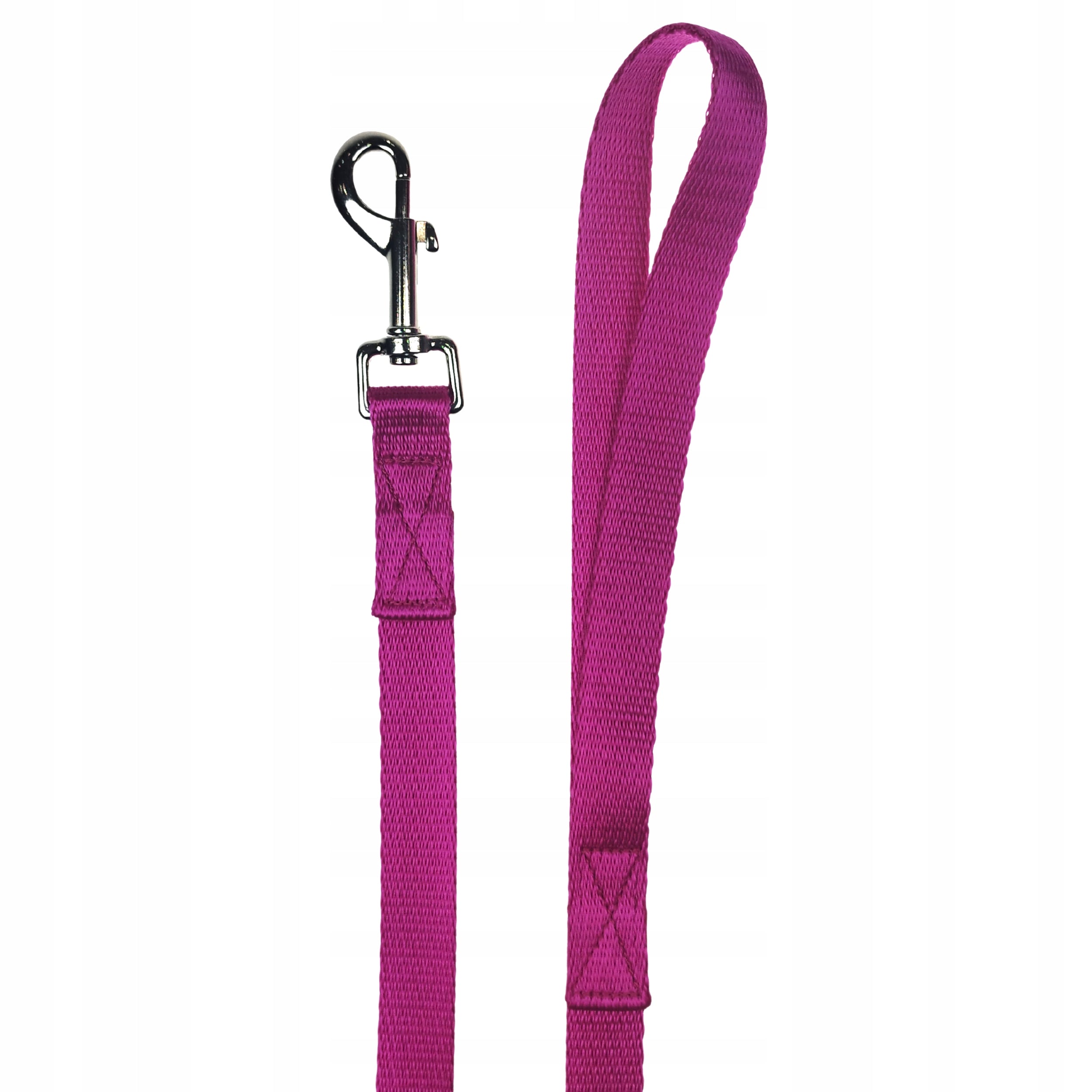 LEASH FOR BIG DOG STRONG 10M THICK DURABLE TAPE CITY CORD PINK Manufacturer code Smycz miejska treningowa 10m