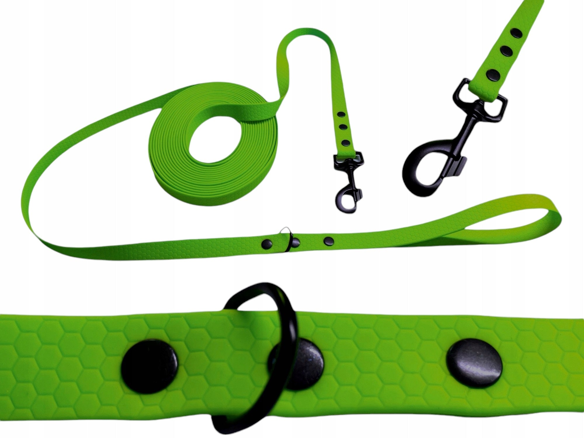 LEASH WATERPROOF SOFT TRAINING BIOTHANE PVC FOR BIG DOG 15M 20MM