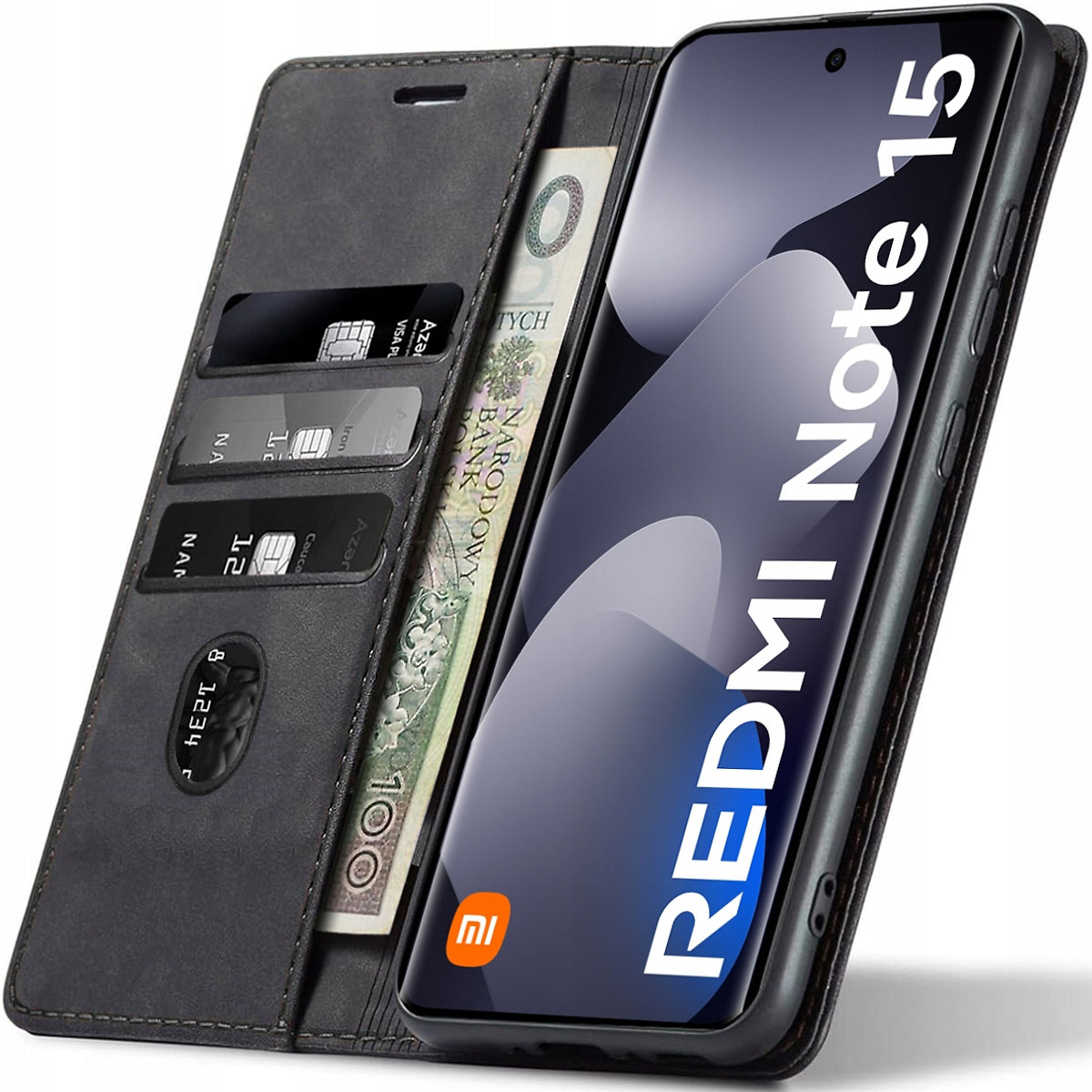 LEATHER CASE FOR XIAOMI REDMI NOTE 15 4G / 5G