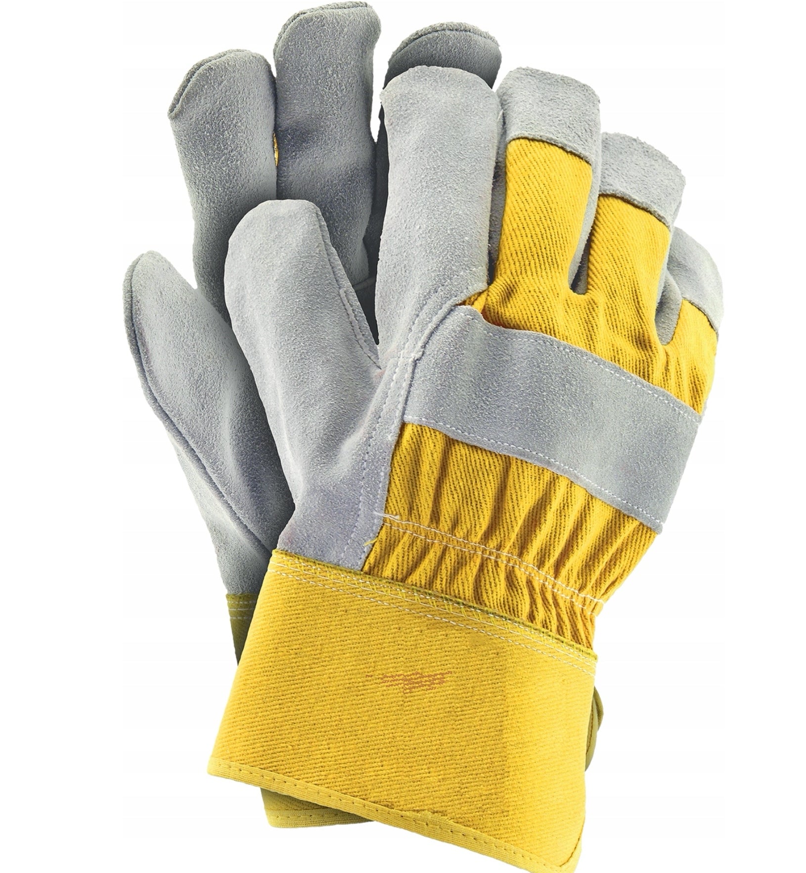 LEATHER GLOVES REINFORCED WITH LEATHER GLOVES 'CE'