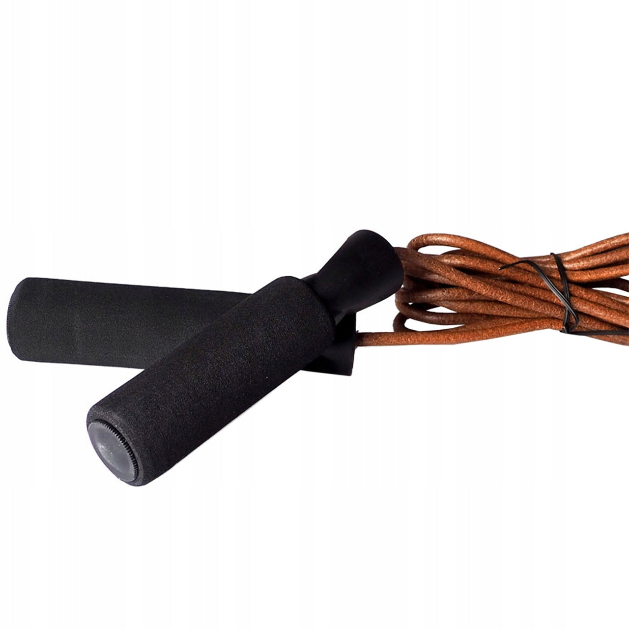 LEATHER JUMP ROPE WITH LOAD PROFIT Color brown
