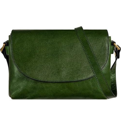 LEATHER SHOULDER BAG FOR WOMEN GREEN HANDBAG WALLET FOR HOME Brand no brand