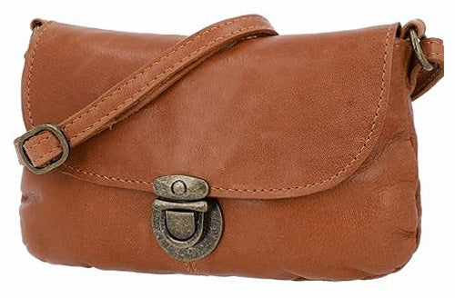 LEATHER SHOULDER BAG RONA VINTAGE WOMEN'S LEISURE BAG leather
