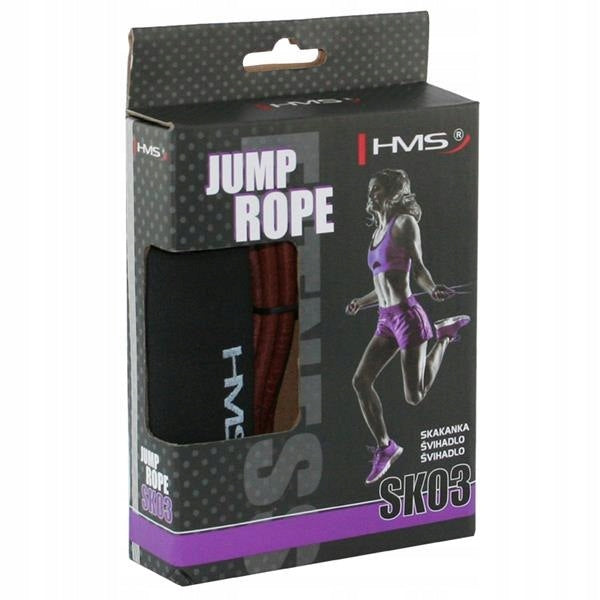 LEATHER SKIPPING ROPE CROSSFIT SK03 HMS Brand HMS