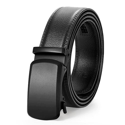 LEATHER STRAP MEN'S AUTOMATIC BUCKLE ADJUSTABLE FOR MAN Brand no brand
