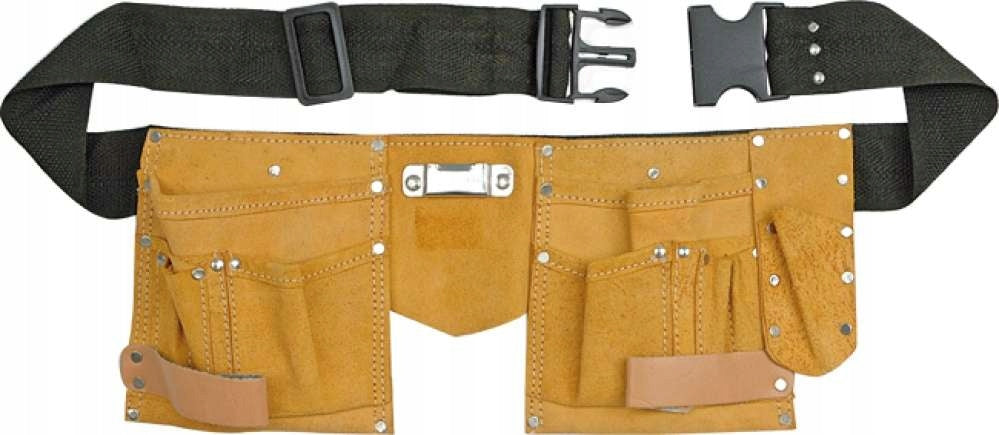 LEATHER TOOL BELT FOR TOOLS 11 POCKETS Kind tool belt