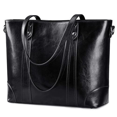 LEATHER WOMEN'S SHOULDER BAG 15 6 INCH WORK LAPTOP FOR WOMEN Brand no brand