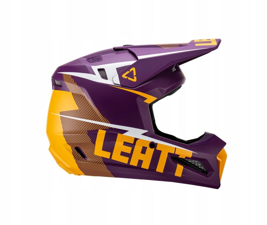 LEATT HELMET MOTO 3.5 Children's Indigo L Manufacturer's catalog number 1023011601