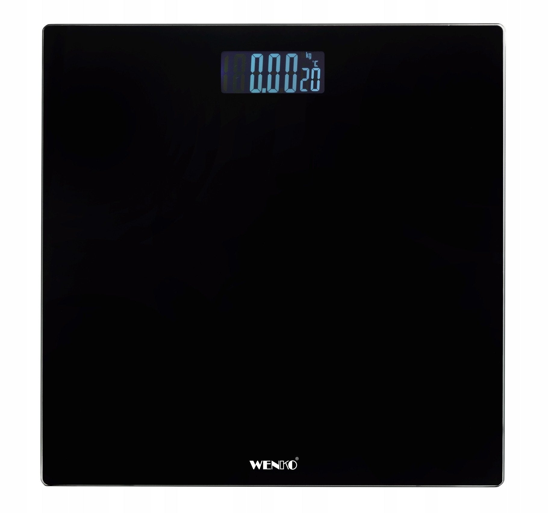 LED BATHROOM PERSONAL SCALE GLASS 30x30 cm WENKO